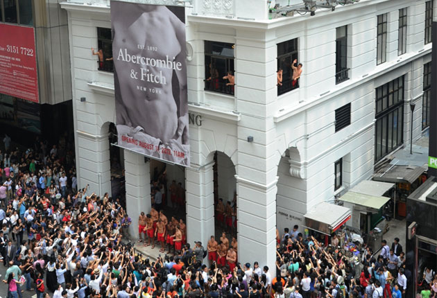 abercrombie and fitch shopping