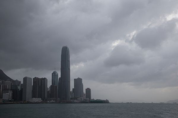 Hong Kong before a storm