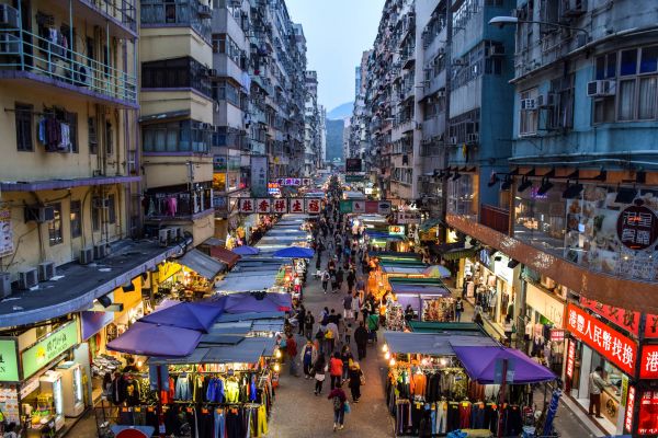 Ladies Market in Mong Kok, Hong Kong