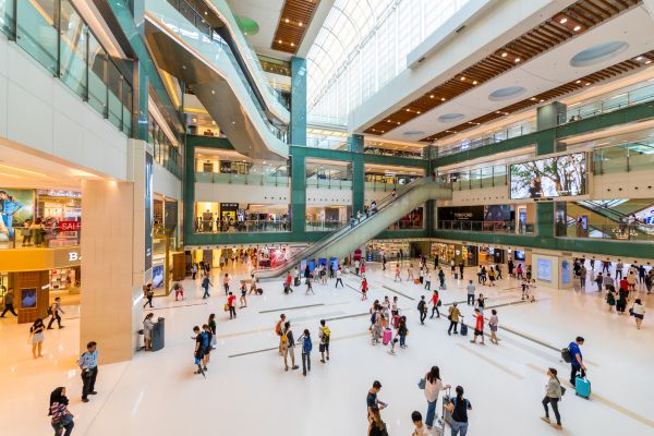 New Town Plaza in Shatin.