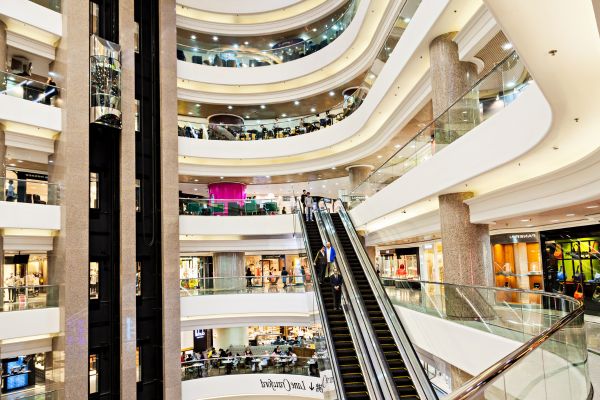 Times Square shopping mall in Causeway Bay.